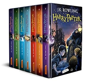 Estoig Harry Potter Inclou els 7 llibres de la saga