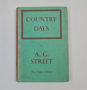 Country Days (The Faber Library No. 32)