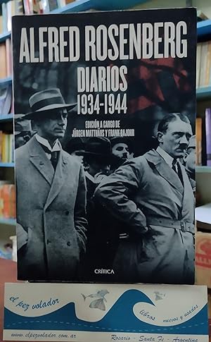 Immagine del venditore per Alfred Rosenberg. Diarios 1934-1944 venduto da Librera El Pez Volador