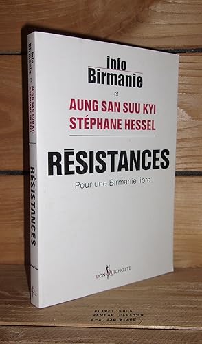 Seller image for RESISTANCES : Pour Une Birmanie Libre for sale by Planet's books