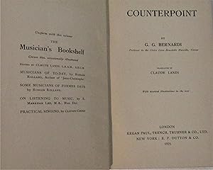 Seller image for Counterpoint for sale by Moneyblows Books & Music