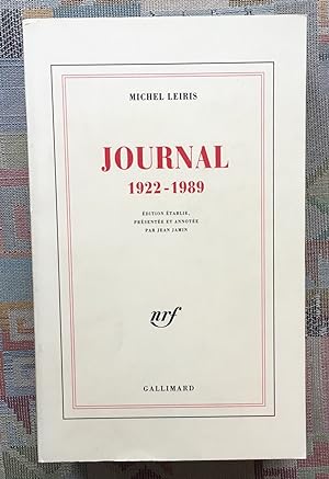 Bild des Verkufers fr Journal (1922-1989) zum Verkauf von BBB-Internetbuchantiquariat