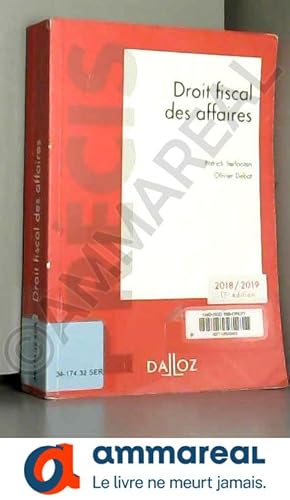 Seller image for Droit fiscal des affaires 2018-2019 - 17e d.: DITIONS 2018-2019 for sale by Ammareal