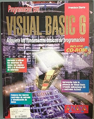 Image du vendeur pour Programacin con VISUAL BASIC 6 mis en vente par Los libros del Abuelo