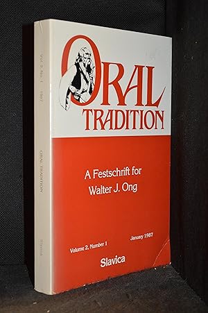 Bild des Verkufers fr Oral Tradition; Volume 2, Number 1 zum Verkauf von Burton Lysecki Books, ABAC/ILAB