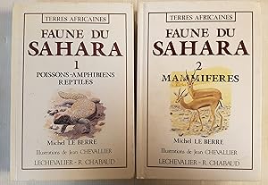 La faune du Sahara, 2 tomes