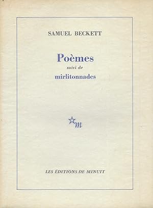 Seller image for Pomes suivi de Mirlitonnades. for sale by Librairie Les Autodidactes - Aichelbaum