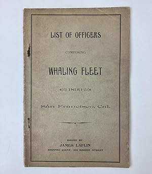 LIST OF OFFICERS COMPOSING WHALING FLEET