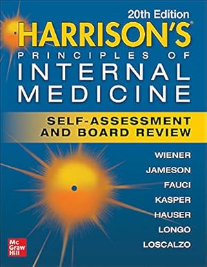 Seller image for Harrison's Principles of Internal Medicine Self-Assessment and Board Review, 20th Edition by Wiener, Charles, Fauci, Anthony, Hauser, Stephen, Longo, Dan, Jameson, J. Larry, Kasper, Dennis, Loscalzo, Joseph [Paperback ] for sale by booksXpress