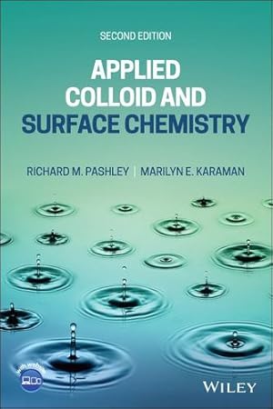 Seller image for Applied Colloid and Surface Chemistry by Pashley, Richard M., Karaman, Marilyn E. [Paperback ] for sale by booksXpress