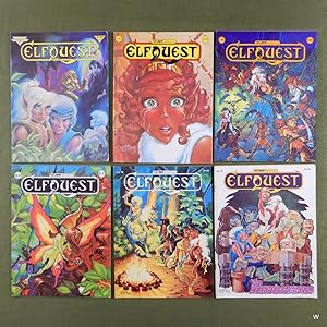 Immagine del venditore per Elfquest set: Lot of 6 comic books (7 8 10 14 16 21) WARP Wendy Richard Pini venduto da Wayne's Books