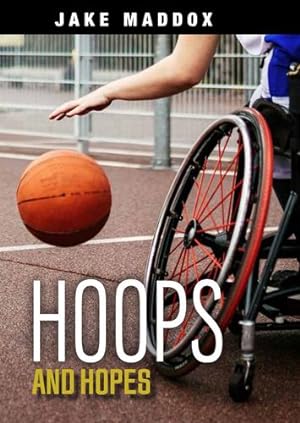 Seller image for Hoops and Hopes (Jake Maddox Jv Girls) by Roe, Monica [Hardcover ] for sale by booksXpress