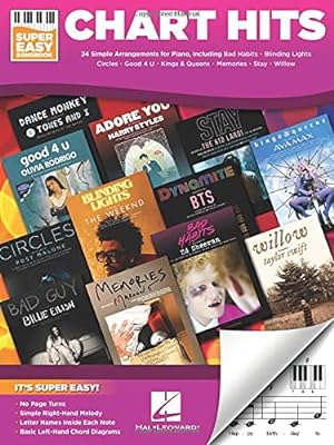 Seller image for Chart Hits - Super Easy Piano Songbook (Super Easy Songbook) by Hal Leonard Corp. [Paperback ] for sale by booksXpress