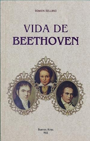 Imagen del vendedor de Vida de Beethoven a la venta por Librera Alonso Quijano