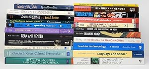 Seller image for (Lot of 22 Books on Anthropology of Gender, Sex, and Feminism) Readings in Gender and Culture in America; Gender in Cros-Cultural Perspective; A World Full of Women (Fifth Edition); Feminist Political Ecology: Global Issues and Local Experiences; Islam and Gender: The Religious Debate in Contemporary Iran; Guests of the Sheik: An Ethnography of an Iraqi Village; Sexual Inequalities and Social Justice; Sex, Gender, and Kinship: A Cross-Cultural Perspective; Gendered Lives: Communication, Gender, and Culture (Third Edition); Gender and Anthropology; The Headman Was a Woman: The Gender Egalitarian Batek of Malaysia; The Masculinity Studies Reader; Language and Gender; Feminist Anthropology: A Reader; In the Realm of the Diamond Queen: Marginal for sale by Underground Books, ABAA