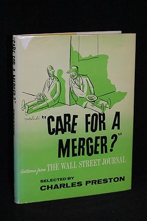 Image du vendeur pour Care for a Merger?": Cartoons from The Wall Street Journal mis en vente par Books by White/Walnut Valley Books