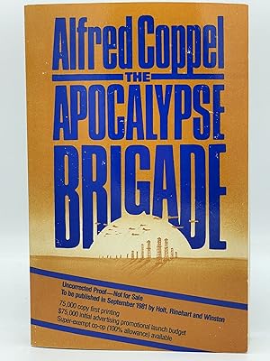 Seller image for The Apocalypse Brigade [UNCORRECTED PROOF] for sale by Uncharted Books