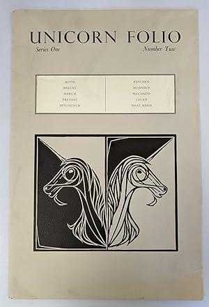 Image du vendeur pour Unicorn Folio. Series One Number Two (broadsides) mis en vente par Eureka Books