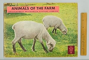 Seller image for Animals of the Farm. 1946 Encyclopedia Britannica Picture Story; True Nature Series Book; Black and White Photo Stills from a Movie, Vintage Children's Book. OP for sale by Brothertown Books