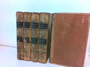 Memoirs of the Life of Sir Walter Scott, Bart. Volumes I to V (1 bis 5) 2. Auflage / Second Edition
