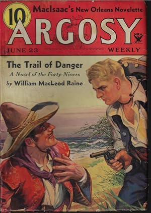 Seller image for ARGOSY Weekly: June 23, 1934 ("The Trail of Danger"; "The Barbarian") for sale by Books from the Crypt