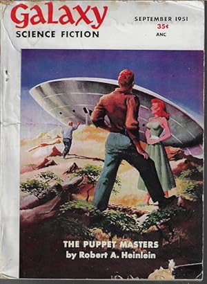 Immagine del venditore per GALAXY Science Fiction: September, Sept. 1951 ("The Puppet Masters") venduto da Books from the Crypt