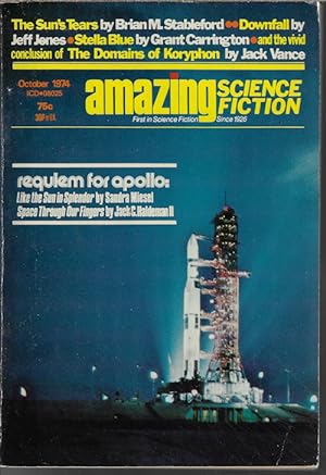 Imagen del vendedor de AMAZING Science Fiction: October, Oct. 1974 a la venta por Books from the Crypt