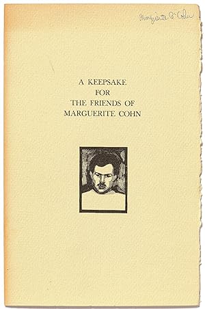 A Keepsake for the Friends of Marguerite Cohn