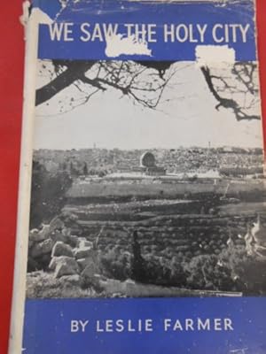 Seller image for We Saw the Holy City for sale by WeBuyBooks