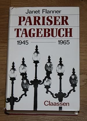 Pariser Tagebuch 1945 - 1965.