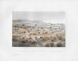 Seller image for Mount of Olives & Gethsemane. Oelberg u. Gethsemane. Mont des Oliviers & Gethsamaneh for sale by Antiquariat Dasa Pahor GbR