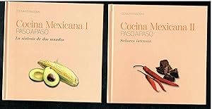 Cocina mexicana paso a paso, 2 vols. La síntesis de dos mundos. Sabores intensos.