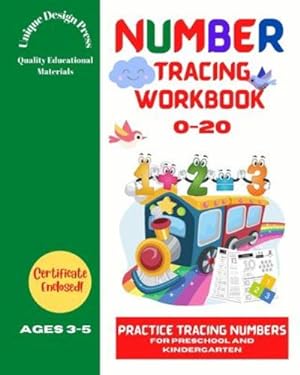 Seller image for Number Tracing Workbook by Pratt, Andrea Clarke [Paperback ] for sale by booksXpress