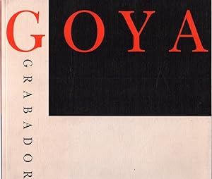 Imagen del vendedor de Goya grabador . a la venta por Librería Astarloa