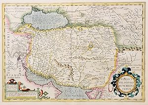 Seller image for Persici vel Sophorum Regni Typus" - Persia Persien Iran Persian Gulf Caspian Sea for sale by Antiquariat Steffen Vlkel GmbH