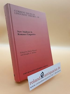 Bild des Verkufers fr New Analyses in Romance Linguistics: Selected Papers from the Linguistic Symposium on Romance Languages, Urbana-Champaign, April 7-9, 1988: Selected . Current Issues in Linguistic Theory, Band 69) zum Verkauf von Roland Antiquariat UG haftungsbeschrnkt