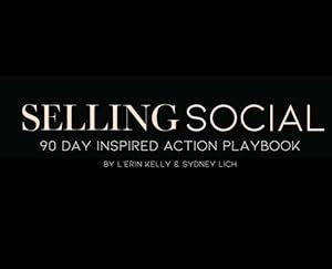 Seller image for 90 Inspired Action Playbook by Social, Selling, Lich, Sydney R, Kelly, L'Erin [Hardcover ] for sale by booksXpress
