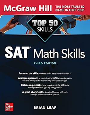 Image du vendeur pour Top 50 SAT Math Skills, Third Edition by Leaf, Brian [Paperback ] mis en vente par booksXpress