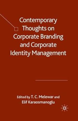 Seller image for Contemporary Thoughts on Corporate Branding and Corporate Identity Management [Paperback ] for sale by booksXpress