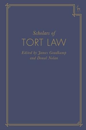 Immagine del venditore per Scholars of Tort Law [Paperback ] venduto da booksXpress