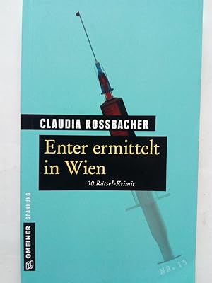 Bild des Verkufers fr Enter ermittelt in Wien - 30 Rtsel-Krimis zum Verkauf von Versandantiquariat Jena