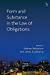 Seller image for Form and Substance in the Law of Obligations [Soft Cover ] for sale by booksXpress