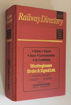 Railway Directory 1992: A Railway Gazette Yearbook
