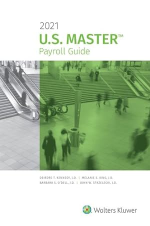 Seller image for U.S. Master Payroll Guide: 2021 Edition [Soft Cover ] for sale by booksXpress