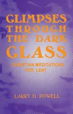 Bild des Verkufers fr Glimpses Through The Dark Glass [Soft Cover ] zum Verkauf von booksXpress