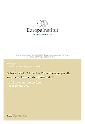 Seller image for Schwachstelle Mensch - Praevention gegen alte und neue Formen der Kriminalitaet for sale by moluna