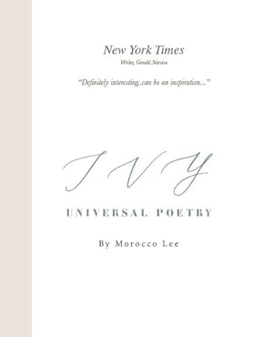 Imagen del vendedor de Universal Poetry: Ivy [Hardcover ] a la venta por booksXpress