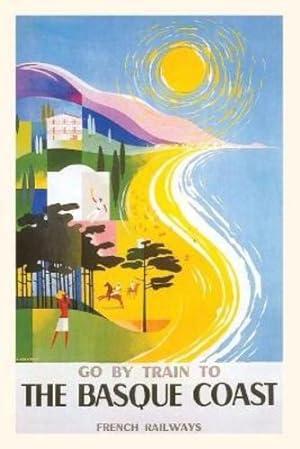Seller image for Vintage Journal Basque Coast Travel Poster. [Soft Cover ] for sale by booksXpress