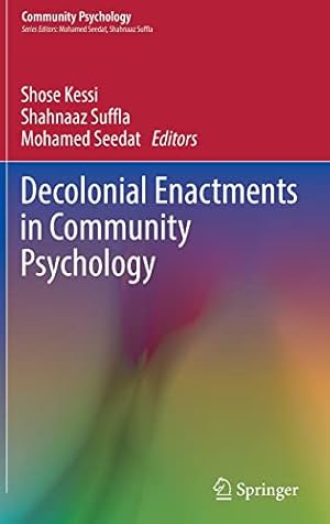 Imagen del vendedor de Decolonial Enactments in Community Psychology: Decoloniality in the Global South [Hardcover ] a la venta por booksXpress