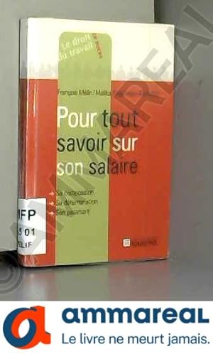 Seller image for Pour tout savoir sur son salaire for sale by Ammareal